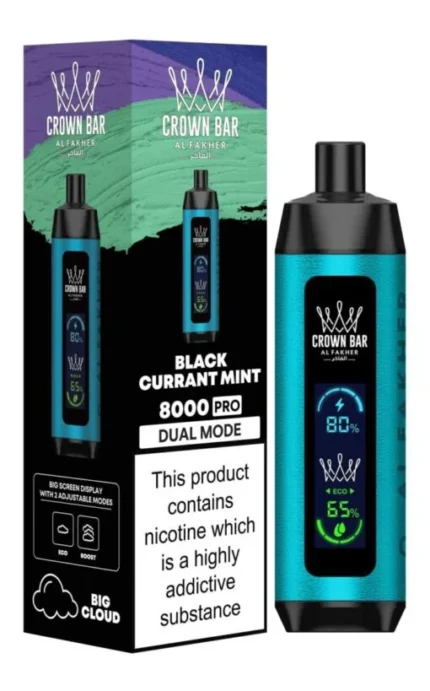 BLACK CURRENT MINT 8000