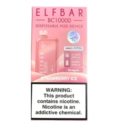 ELF BAR Strawberry Ice BC 10000 Puffs 50mg