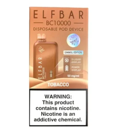 ELF BAR Tobacco BC 10000 Puffs 50mg