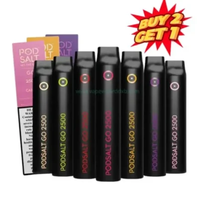 pod salt 2500 puffs